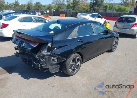 2023 Hyundai Elantra Hybrid Limited z USA, uszkodzony, nr VIN KMHLN4AJ0PU080749